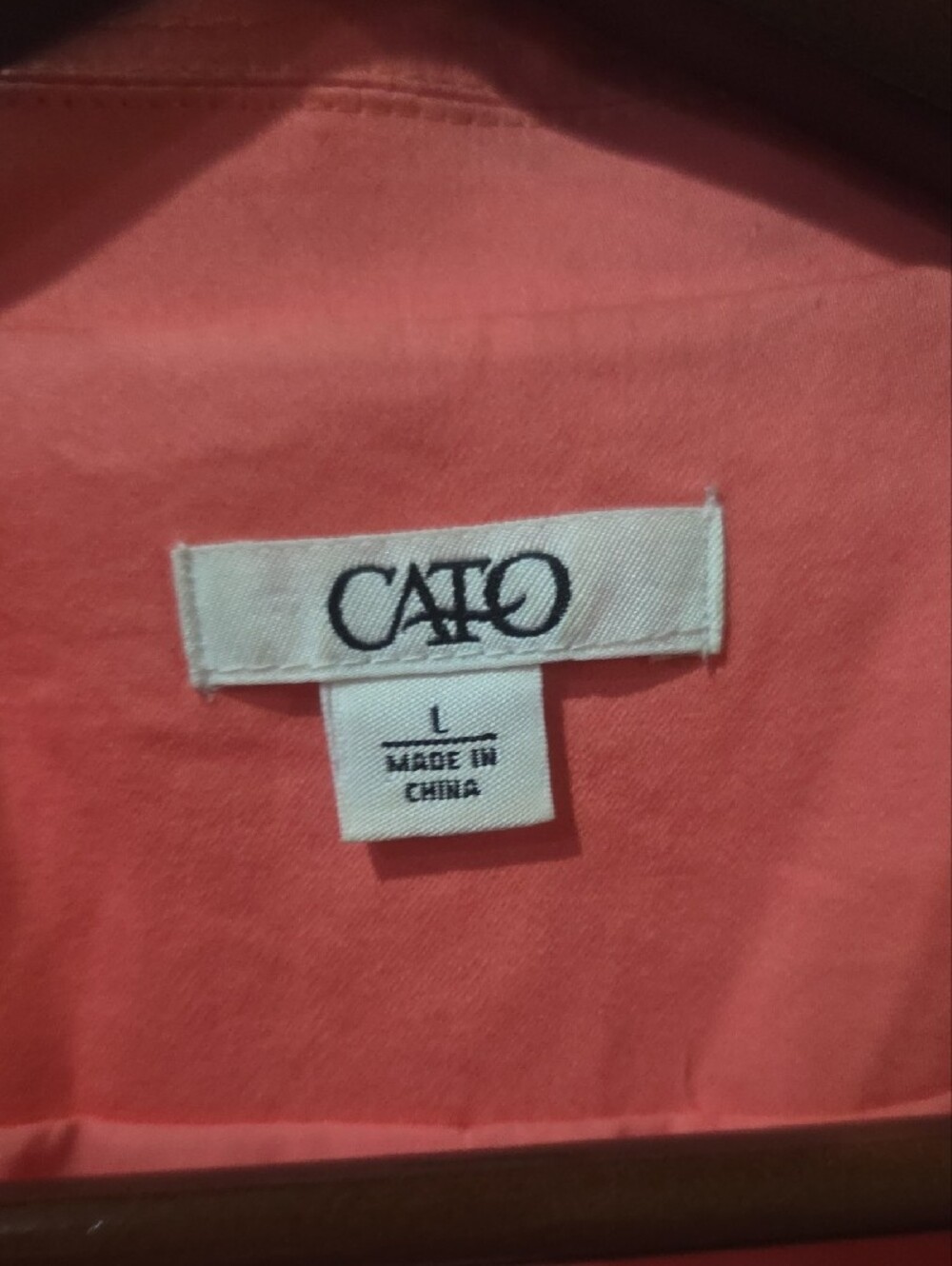 Cato Coral Blazer with Notch Lapel - Picture 2 of 8